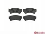 Тормозные колодки дисковые, к-кт. BREMBO P49 039 (фото 2)