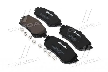 Тормозные колодки дисковые, к-кт. BREMBO P49 048