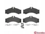 Тормозные колодки дисковые, к-кт. BREMBO P50 028 (фото 2)