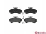 Тормозные колодки дисковые, к-кт. BREMBO P50 055 (фото 2)