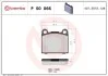 Тормозные колодки дисковые P50 066