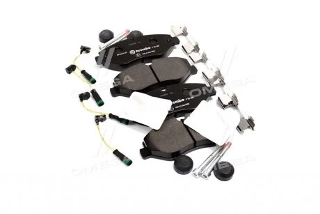 Тормозные колодки дисковые, к-кт. BREMBO P50 085
