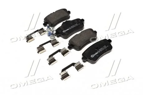Тормозные колодки дисковые, к-кт. BREMBO P50 099