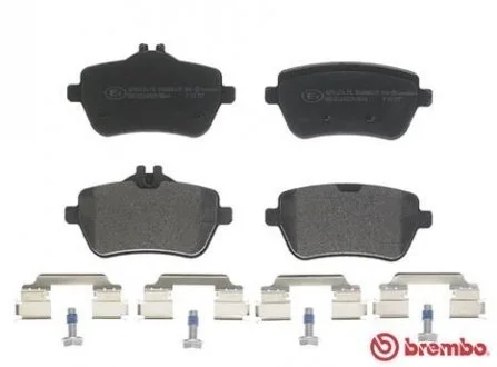 Тормозные колодки дисковые, к-кт. BREMBO P50 117