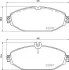 Гальмівні колодки дискові BREMBO P50 124 (фото 1)