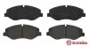Гальмівні колодки дискові BREMBO P50129 (фото 2)