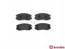 Тормозные колодки дисковые, к-кт. BREMBO P54 015 (фото 2)