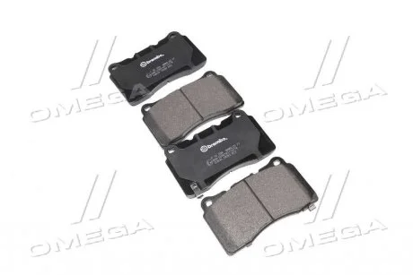 Тормозные колодки дисковые, к-кт. BREMBO P54 039