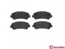 Тормозные колодки дисковые, к-кт. BREMBO P56 062 (фото 2)