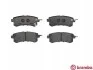Комплект гальмівних колодок із 4 шт. дисків BREMBO P56082 (фото 2)