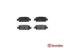 Комплект тормозных колодок с 4 шт. дисков BREMBO P56087 (фото 2)