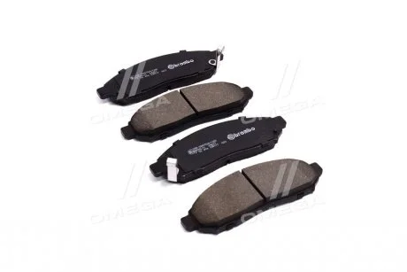 Тормозные колодки дисковые, к-кт. BREMBO P56 096