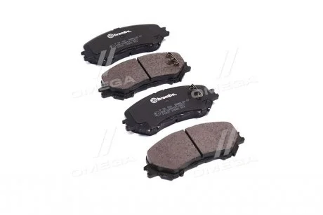 Гальмівні колодки дискові, к-кт. BREMBO P56 100