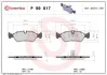 Тормозные колодки дисковые, к-кт. BREMBO P59 017 (фото 1)