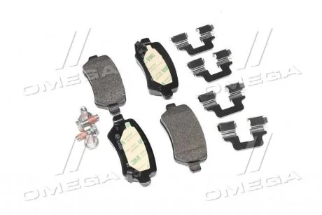 Тормозные колодки дисковые, к-кт. BREMBO P59 038