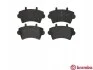 Тормозные колодки дисковые, к-кт. BREMBO P59 039 (фото 2)