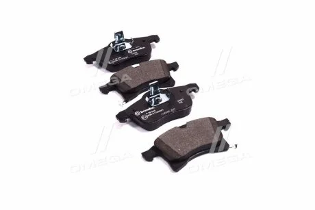 Тормозные колодки дисковые, к-кт. BREMBO P59 045