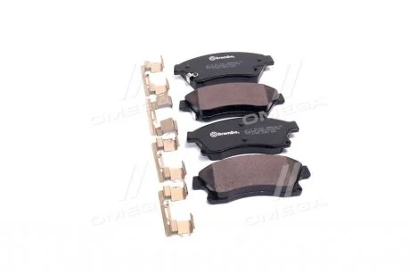 Тормозные колодки дисковые, к-кт. BREMBO P59 076