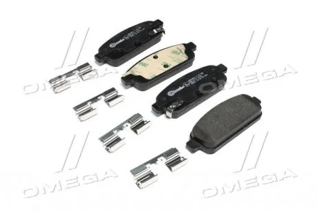 Тормозные колодки дисковые, к-кт. BREMBO P59 080