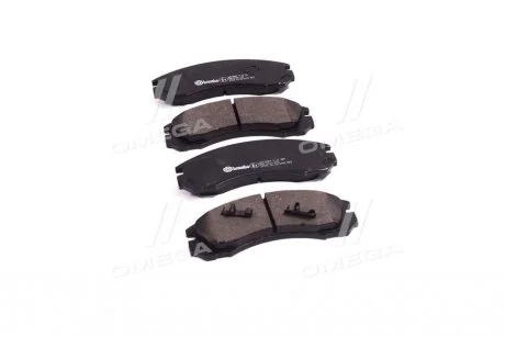 Гальмівні колодки дискові BREMBO P61089