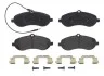 Тормозные колодки передние CITROËN / FIAT / PEUGEOT / TOYOTA BREMBO P61096 (фото 2)