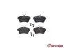 Тормозные колодки задние CITROËN / DS / PEUGEOT / PEUGEOT (DF-PSA) BREMBO P61114 (фото 2)