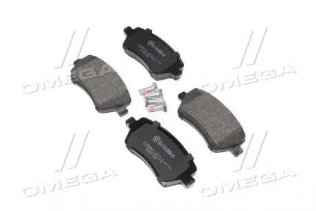 Гальмівні колодки дискові, к-кт. BREMBO P68 033