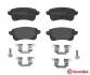 Гальмівні колодки дискові BREMBO P68 064 (фото 2)