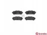 Тормозные колодки дисковые, к-кт. BREMBO P78 014 (фото 2)