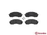 Тормозные колодки дисковые, к-кт. BREMBO P78 015 (фото 2)