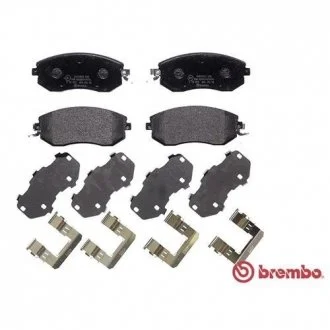 Тормозные колодки дисковые, к-кт. BREMBO P78 021