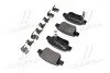 Комплект тормозных колодок с 4 шт. дисков BREMBO P83047 (фото 2)