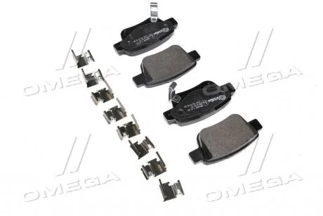 Комплект тормозных колодок с 4 шт. дисков BREMBO P83047