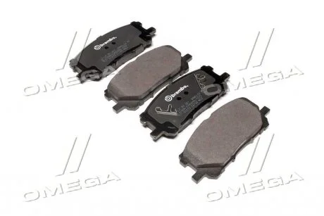 Тормозные колодки дисковые, к-кт. BREMBO P83 067