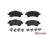 Комплект тормозных колодок с 4 шт. дисков BREMBO P83109 (фото 2)