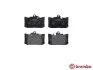 Тормозные колодки дисковые, к-кт. BREMBO P83 131 (фото 2)