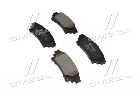 Тормозные колодки дисковые, к-кт. BREMBO P83 152