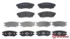 Тормозные колодки дисковые BREMBO P83 160 (фото 2)