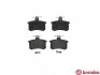 Тормозные колодки дисковые, к-кт. BREMBO P85 013 (фото 2)