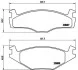 Гальмівні колодки дискові BREMBO P85 024 (фото 1)