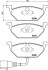 Комплект тормозных колодок с 4 шт. дисков BREMBO P85072X (фото 2)