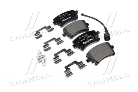 Тормозные колодки дисковые, к-кт. BREMBO P85 083