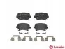 Тормозные колодки задние AUDI / SEAT / SKODA / VW / VW (FAW) BREMBO P85095 (фото 2)