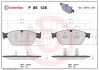 Комплект тормозных колодок с 4 шт. дисков BREMBO P85128 (фото 1)