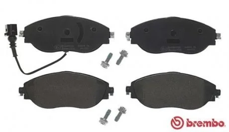 Тормозные колодки дисковые, к-кт. BREMBO P85 144