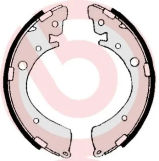 Тормозные колодки барабанные BREMBO S28 506
