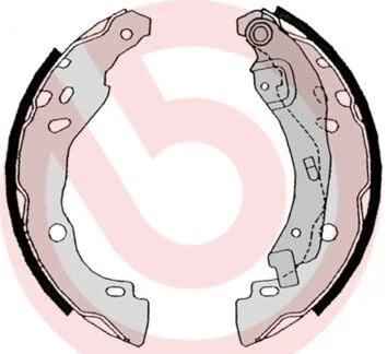 Гальмівні колодки BREMBO S68525