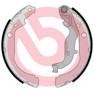 Гальмівні колодки барабанні BREMBO S68 549 (фото 1)