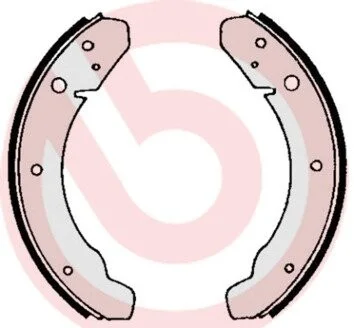 Тормозные колодки барабанные BREMBO S85 501