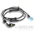 Датчик ABS NISSAN Primera (P12, WP12) 1,6-2,2 передняя левая сторона 02 - BREMI 50558 (фото 1)